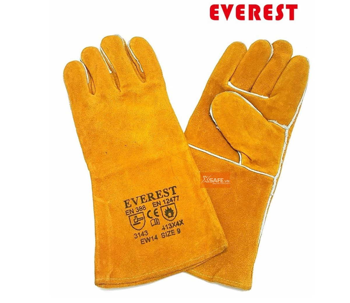 Găng tay da hàn Everest EW14