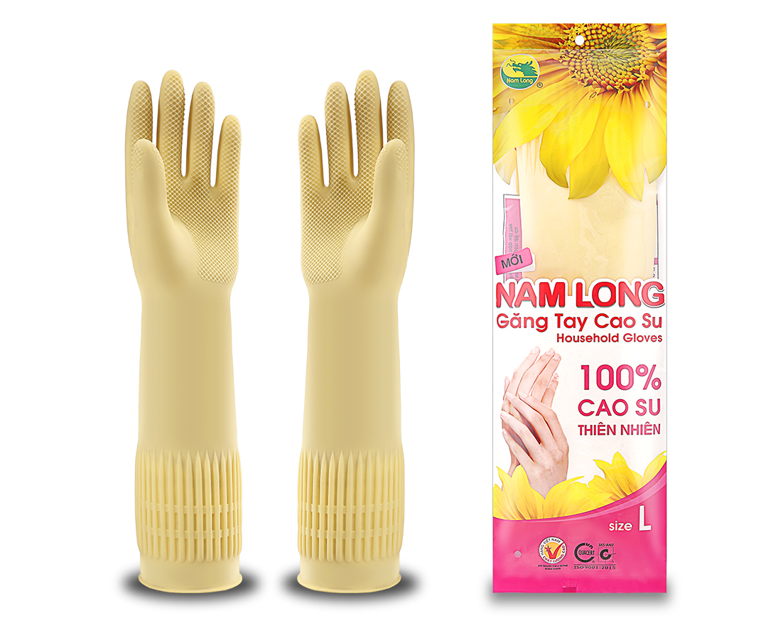 Găng tay cao su Nam Long